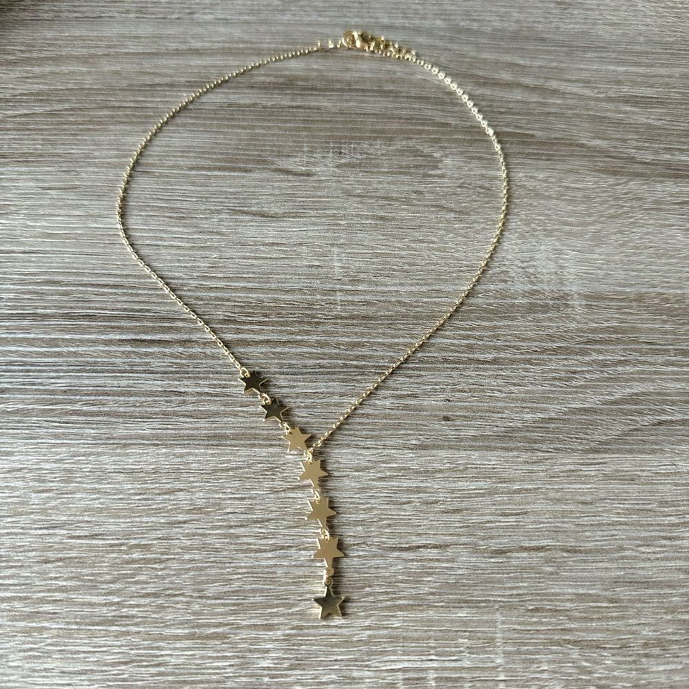 Star y shape necklace N735 - Picture 2 of 4